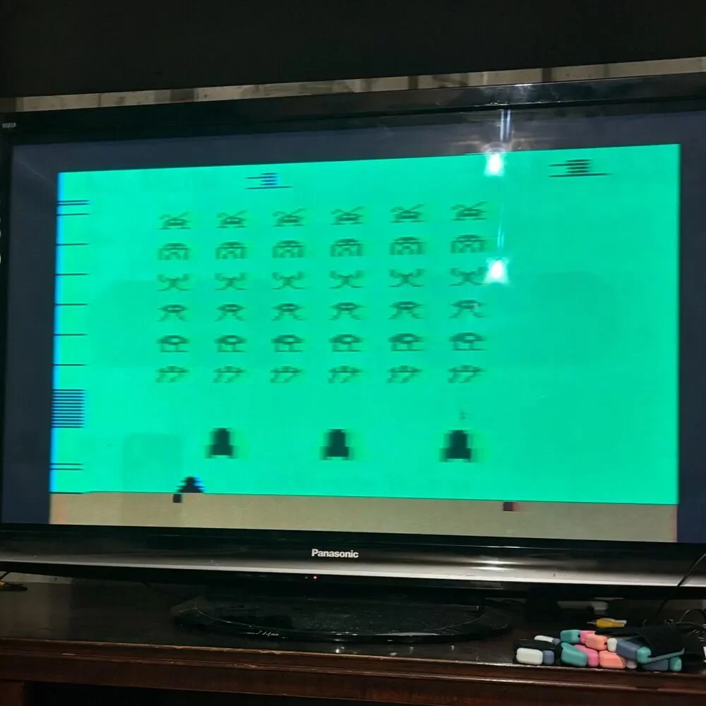 Space Invaders Text Label - Atari 2600 - Cartridge Only - Tested & Works